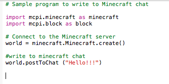 Minecraft, Programming and the Real World …